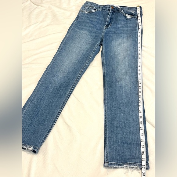 Vervet Los Angeles Classic Blue Slightly Distressed Women's Jeans Size 28 - Picture 14 of 15